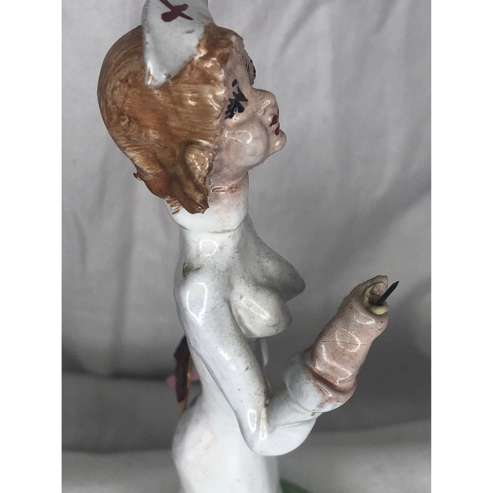 RARE T.P. Ceramiche SIGNED -Nurse